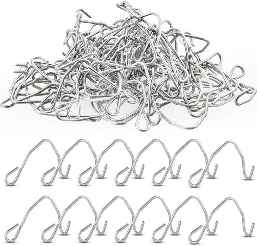 300 Pieces T Post Wire Clips Fence Fencing for Securing Galvanized Steel Barbed Garden Farm Highway Sport Fences