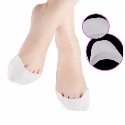 3 Pair Silicone Gel Toe Soft Ballet Pointe Dance Shoes Pads Foot Protector Insoles for Dancer Foot Care Tool