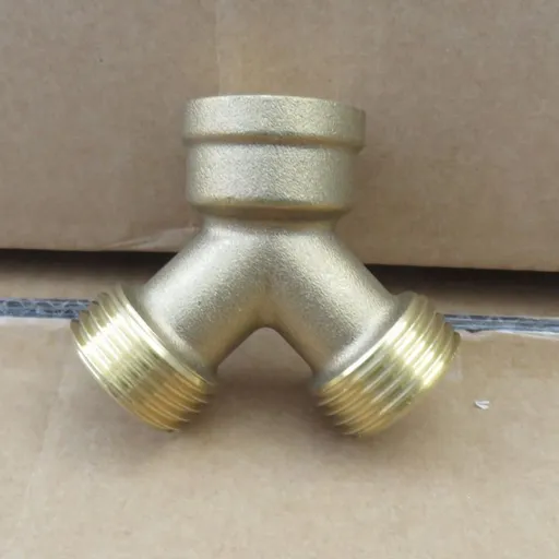 3/4" Solid Brass Male Female Thread Tee Sprayer Pipe Connector 1pcs