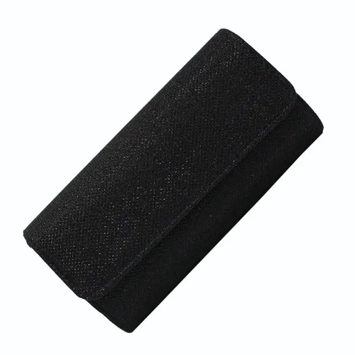 Elegant Black Women's Clutch Handbag Evening Purse for Special Occasions and Formal Events