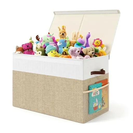 CARLA HOME Large Toy Storage Box with Lid Upgraded Toy Storage Chest Organiser