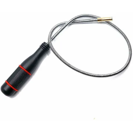 Flexible Magnetic Pick Up Tool 590mm - Portable Magnet for Nuts, Bolts, Screws, Auto Parts - 1pc, Made of Metal