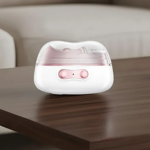 Electric Nail Clipper 3-in-1 Built-in Nail Lamp Debris Storage Box 2-Speed Settings Portable for Adults Seniors and Babies