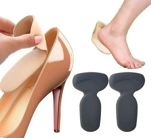 Heel Protectors | Comfortable Heel Protectors | Insoles for Heels | Insoles for Shoes | Prevent Blisters | 1 Pair | Black