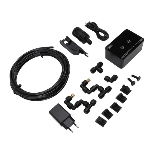 Smart Reptile Mister System Timer Function Automatic Terrariums Reptile Mister with Copper Nozzles EU Plug 100-240V