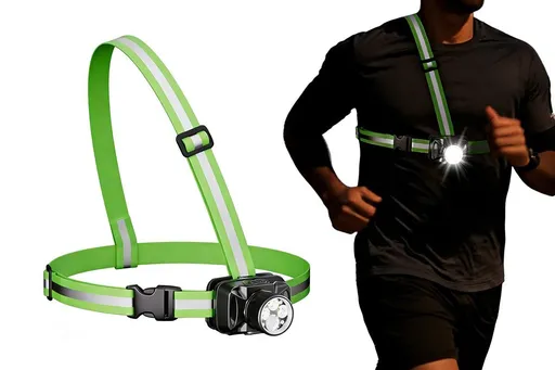 Running Lights for Runners Reflective Running Vest for Night Walking Cycling