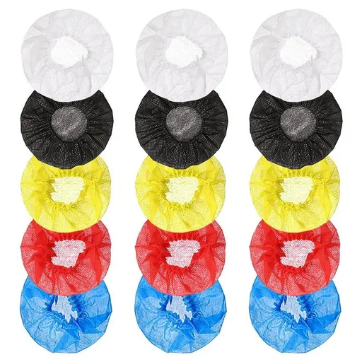 200Pcs Disposable Microphone Cover,Handheld Windscreen for KTV Recording Studio Karaoke(Mixed Colors)