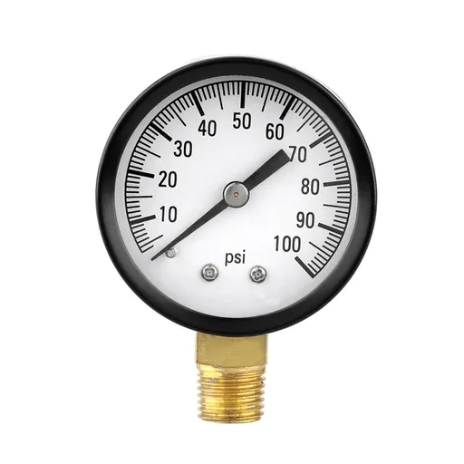 Pool Spa Filter Water Air Oil Vacuum Dry Utility Mini Pressure Gauge Side Mount 0-100 1/4" Pipe Thread ManometerTool
