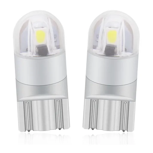 T10 W5W LED Side Marker Light 12V 6000K White 168 194 LED Turn Signal Light For Car Motorcycle License Plate Light Bulb