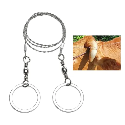 Steel Wire for Livestocks Caring Solution Efficient Tool Set Enhancing Cattle and Sheep Grooming Routine with Ease Wire Survival