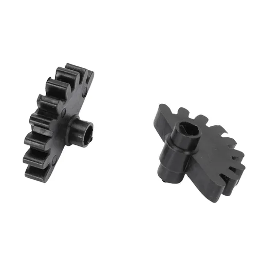 2 Pcs Mini Split AC Grille Gear Reinforced Part 9319292014 Air Conditioner Heater Grille Gear Reinforced Part Black