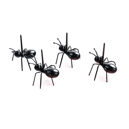 12 Pcs Food Picks for Bug Themed Birthday Party Halloween Party Decorations Supplies Fruit Dessert Forks Reusable