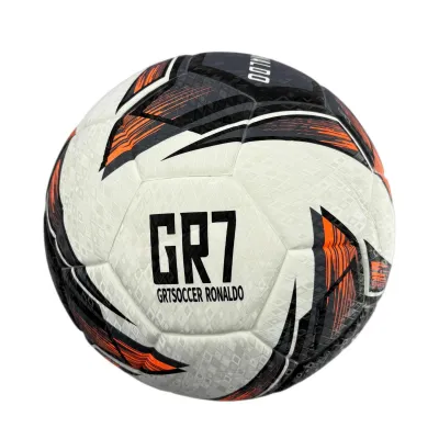 5th football match training gift hot-blooded youth PU fitting material wear-resistant explosion-proof Christmas Boxing Day (including air needle net bag pump)soccer
