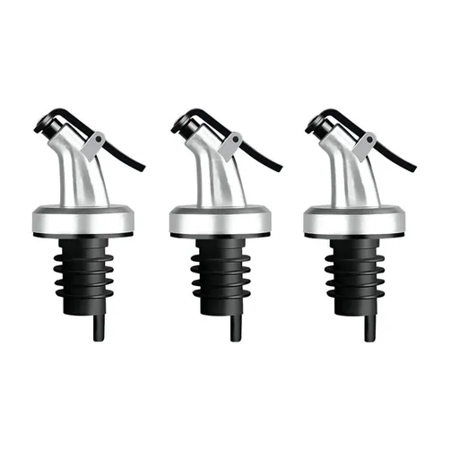 3pcs Olive Oil Spouts, Oil Vinegar Bottle Stopper Spout Leakproof Nozzle Dispenser Wine Pourer forOil, Vinegar