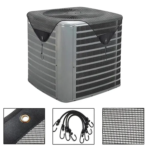 Central Air Conditioner Cover for Outside Units71*71CM Top Universal Outdoor AC Cover Defender (Mesh,)