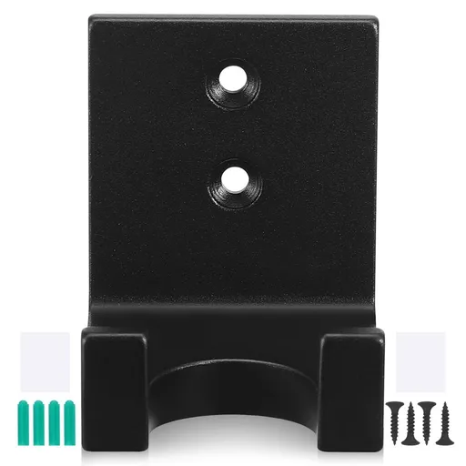 Coffee Machine Handle Rack Black Aluminum Wall Espresso Portafilter Hanger