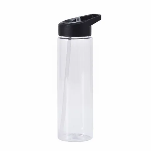 Bottle, Plastic Spout Straw Cup, Kitchen Supplies , 700Ml Large Capacity Clear Water Bottle Leakproof Drink Bottle Water Cup Drinkware Cup for School Outdoor Sport Clear