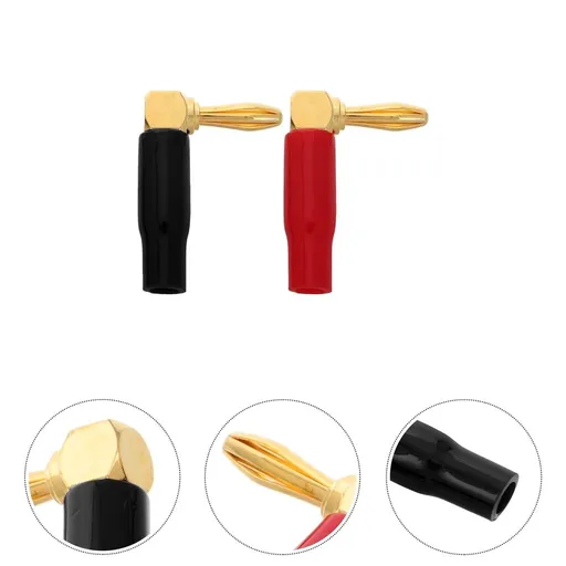 Banana Plugs Assorted Color Versatile Usage Good Material for Speakers
