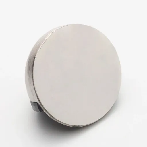4 Pack Door Stoppers,Stainless Steel Half Dome Floor Door Stop 3M Adhesive Door Stopper,No Drill Rubber Floor Door Stop