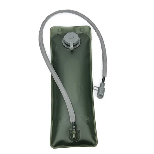 Outdoor Grey 2.5L Hydration Bladder for Running & Cycling - Eco-Friendly PEVA Material Water Reservoir Pack Insert with Bite Valve & 93CM Water Pipe