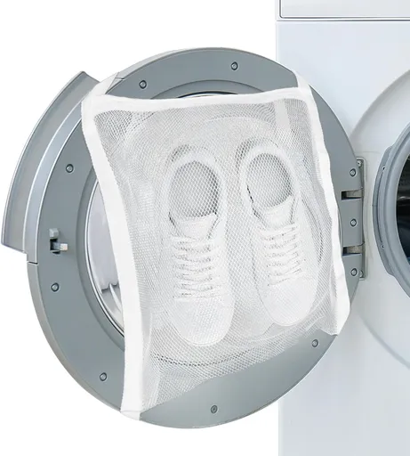 Sneaker Dryer Bag,Shoe Wash & Dry Net Bag for Dryer 15.7*15 Inch Shoe Washing Machine Bag Adjustable Magic Tape Shoe Dryer Bag Reusable Laundry Bags
