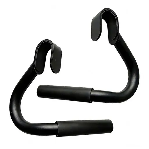 1 Pair Pull Up Resistance Band Handle Nonslip Grip Handle Attachment for Pull Up, Barbells and Resistance Band Multicolor
