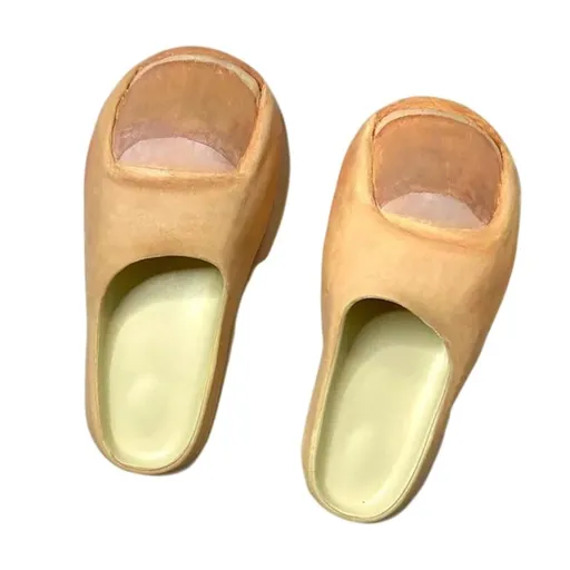 Big Toe Slides Fancy Dress up Footwear Men Shoes for Outdoor Halloween Party
