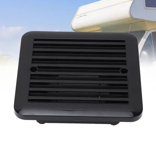 RV Air Vent Louver RV Side Vent Grille, RV Side Exhaust Vent 140 X 130mm Easy Install for Campers Yacht Bathroom Kitchen