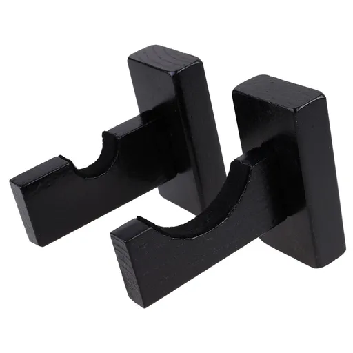 Baseball Bat Display Hanger Wall Mounted Horizontal Baseball Bat Holder Hockey Wall Container for Home Office M Black