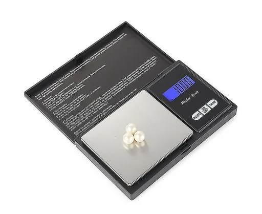 Digital Pocket Scale Set 500 G 0.01 G Mini Scale Electronic Grams Scale With 0.01g - 500g Calibration