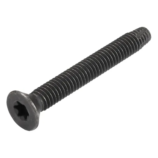 1/4 x 2-1/2" Trailer Deck Screws (100 pcs) T-30 Star Drive, Black Phosphate and Oil, Type F Thread Cutting Wood and Metal for Floorboards by Makers Bolt
