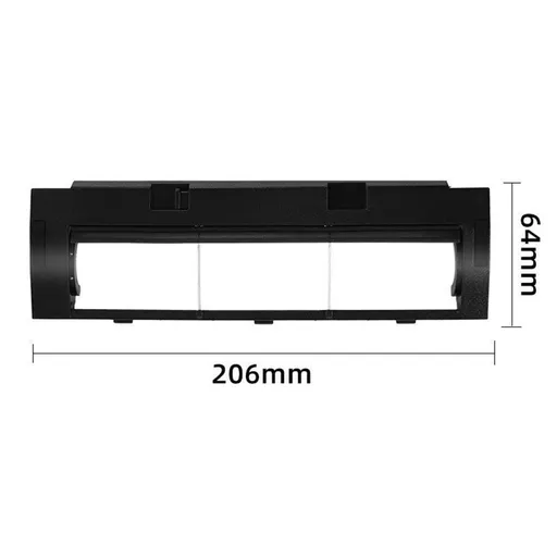 Roller Brush Cover Replacement Part for Kyvol S31 Robotic Vacuum Cleaner Black