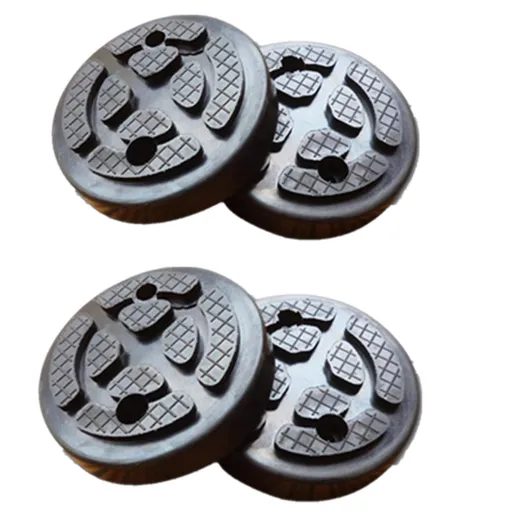 4PCS Car Auto Jacking Lift Pads,Round Heavy Duty Car Lift Pads Rubber Arm Pads Lift Pad Fit for Auto Car Lift Truck Hoist