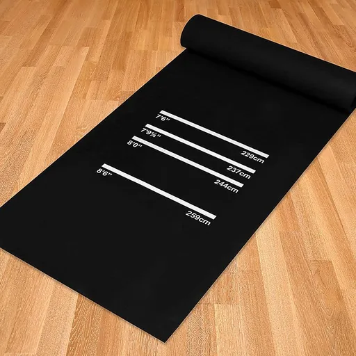 300cm Professional Rubber Darts Mat Home Pub Bar Floor Protector With Throw Line For Accurate Play