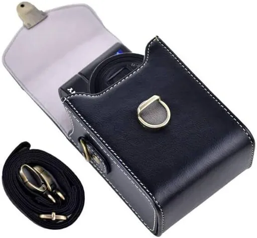 Camera Case for Sony RX100 & HX Series - Retro Leather Case for Ricoh GR IIIx/Ricoh GR III II/Canon G7X II/G7X III / SX720/SX730/SX740 / G9X/G9X II/for Panasonic Lumix DC-ZS99