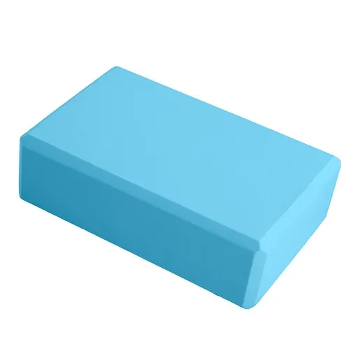 EVA Yoga Block 22.8x15.2x7.2cm Yoga Brick for Pilates Stretching Fitness - Blue