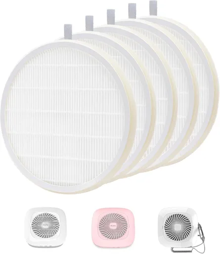 5 Pack Nail Dust Collector ilters Compatible with Melody Susie Dust Collector, Models SPro/ XC320J, ilters 99% o Nail Dust, Reusable & Easy to Clean