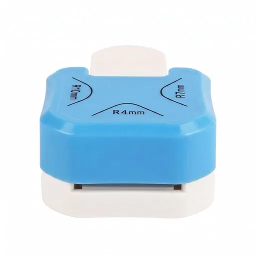3-In-1 Corner Rounder Punch,R4Mm R7Mm R10Mm Corner Cutter,Heavy Duty Corner Punch for Scrapbooking,Card Making,Diy Crafts and Photos(Blue)