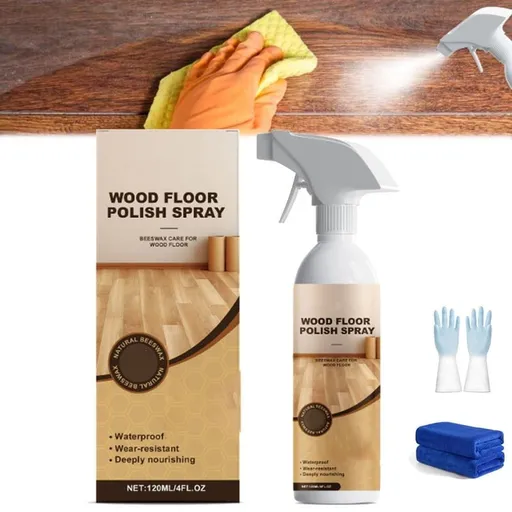 Floor Care Wood Floor Restorer, Upgrade Wood Floor Cleaner to Restore Natural Luster, Easy and Simple Shine Enhancer for Hardwood and All Indoor Sealed Living Room Floors