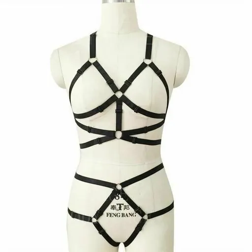 House Of Dasein Body Harness Women Lingerie Bondage Fetish Kink Restraints - N0079 O0241 L0011