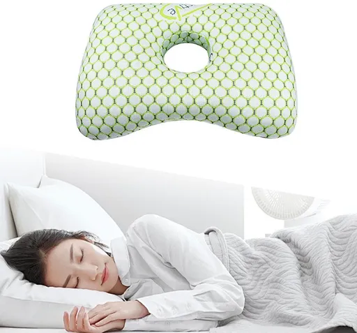 Ear Pillow, Donut Pillow, Ring Pillow, Piercing Pillow, Ear Pain, Orthopedic Head Pillow, Sleeping Earplugs, Side Sleeping Pillow