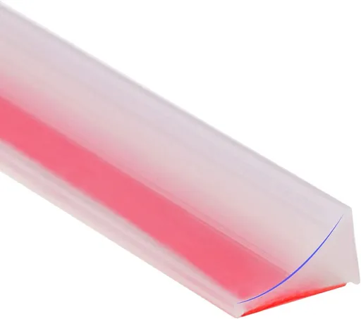 200*2*1.2 cm - Water-repellent strip - shower threshold - bendable waterproof strip - shower seal - kitchen accessories - bathroom accessories - for glass walls, shower floors, kitchen countertops - transparent