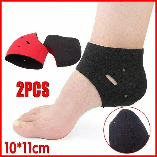 2Pcs Plantar Fasciitis Support Protector Heel Arch Brace Foot Pain Relief Wrap