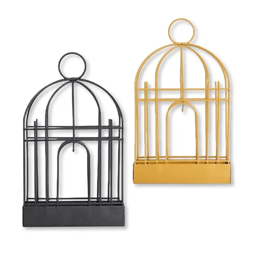 2pcs Portable Metal Mosquito Coil Holder Incense Holder Retro Incense Coil Burner, Hanging Bird Cage Outdoor Home Garden Decor
