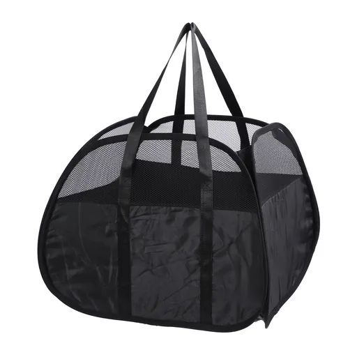 Foldable Laundry Hamper with Handles 90L Large Capacity Thickened Oxford Cloth Foldable Clothes Basket for Snacks Toys Sundries Black