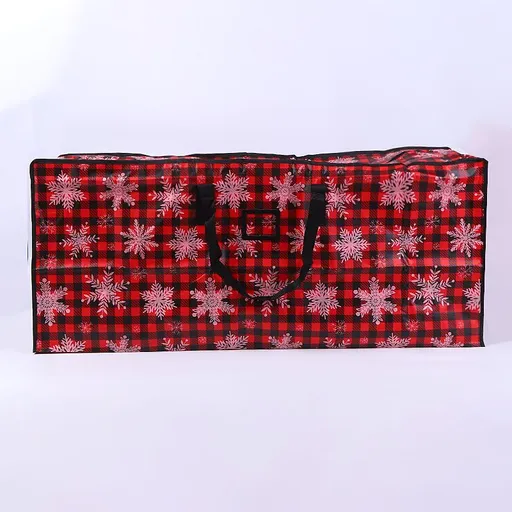 Love Cute Storage Hanging Bag PP Snowflake Tree Snowflake color tree bag 165*76*38CM