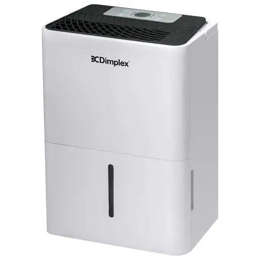 Dimplex 12L Portable Dehumidifier & Air Purifier with HEPA Carbon Filter for Damp Mould Moisture Removal, Black