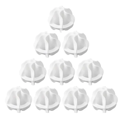 10 PCS Anti-Tangle Laundry Ball,Fabric Softener Dispenser Ball,Reusable Fabric Softener Dispenser Drying Balls,Domestic Anti