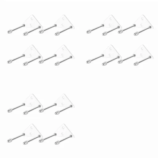 12Pcs Skateboard Hanger, Skateboard Wall Mount Wall Hanger Rack Storage Display Holder for Skateboards Deck Display
