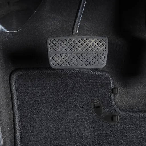 Car Floor Mat Clips Anti-Slip Black Plastic 10 Piece